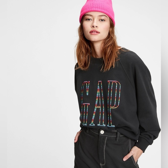 GAP Sweatshirt with rainbow logo - Picture 3 of 7